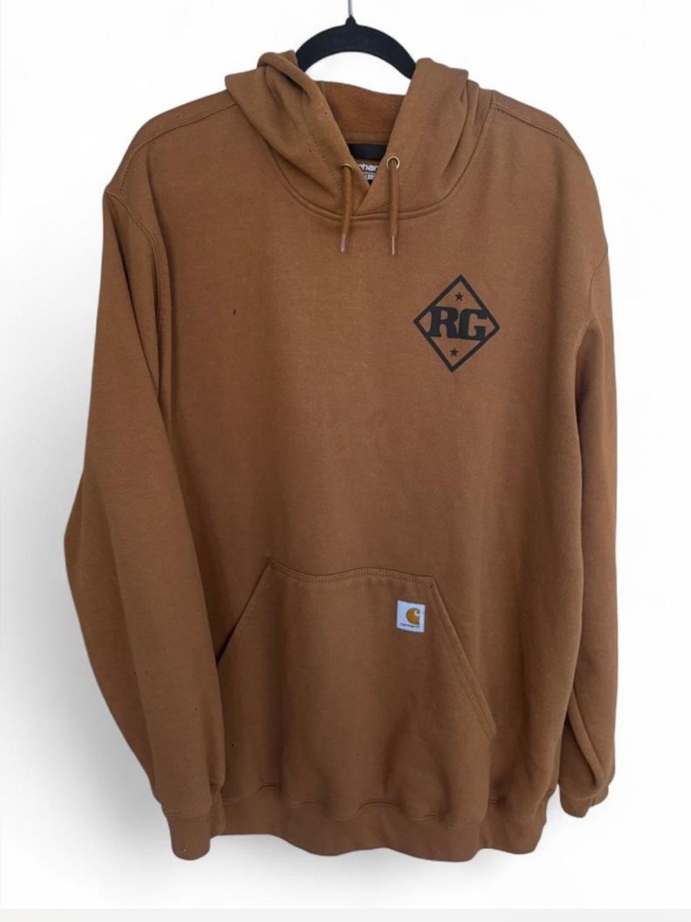 Riley Green Carhartt collaboration pullover hoodie